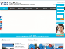 Tablet Screenshot of es.yfcrusher.com